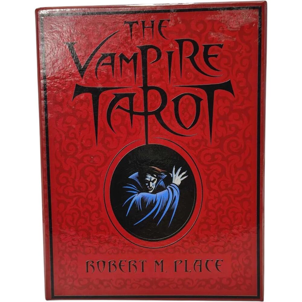 THE VAMPIRE TAROT Deck & Book Set 1st Ed. by Robert M Place 2009 Rare Complete!